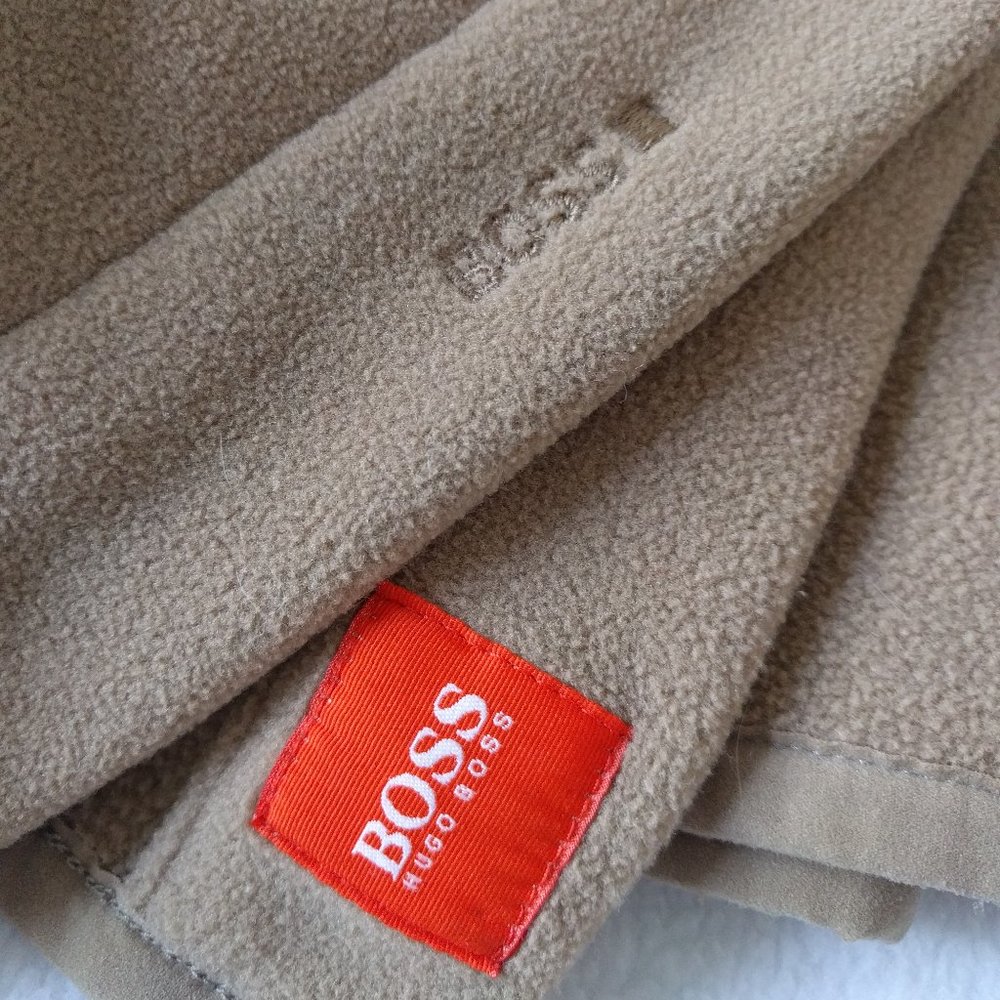 Camel Hugo Boss scarf